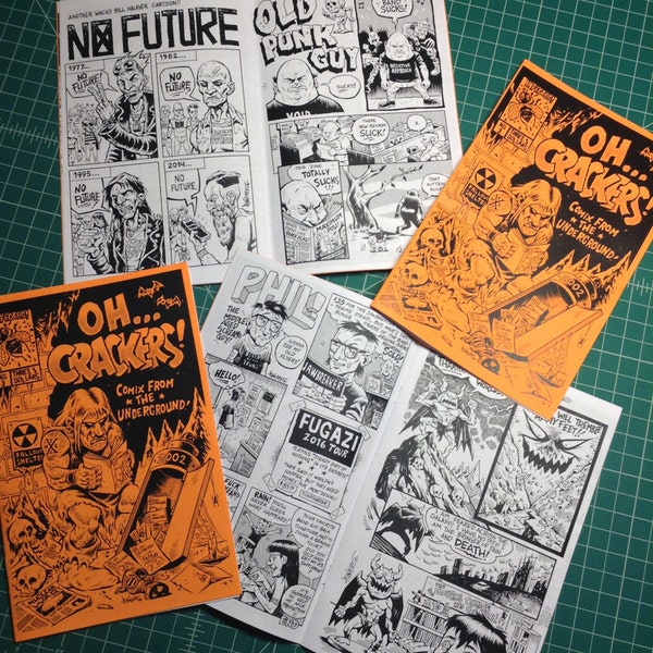 Oh...Crackers! Zine - Bill Hauser Art