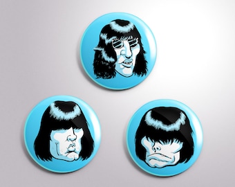 The RAMONES pack  - set of three 1.25" buttons