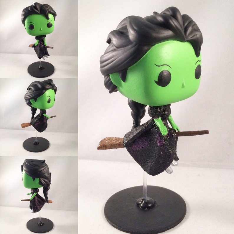 She's BACK Flying Elphaba Custom Funko Pop Custom | Etsy