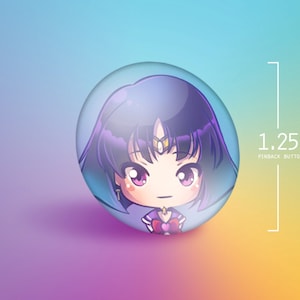 Sailor Moon Pinback Button Set image 4