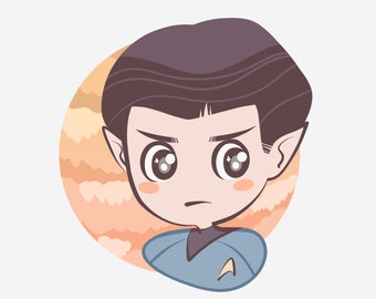 Star Trek Spock Print