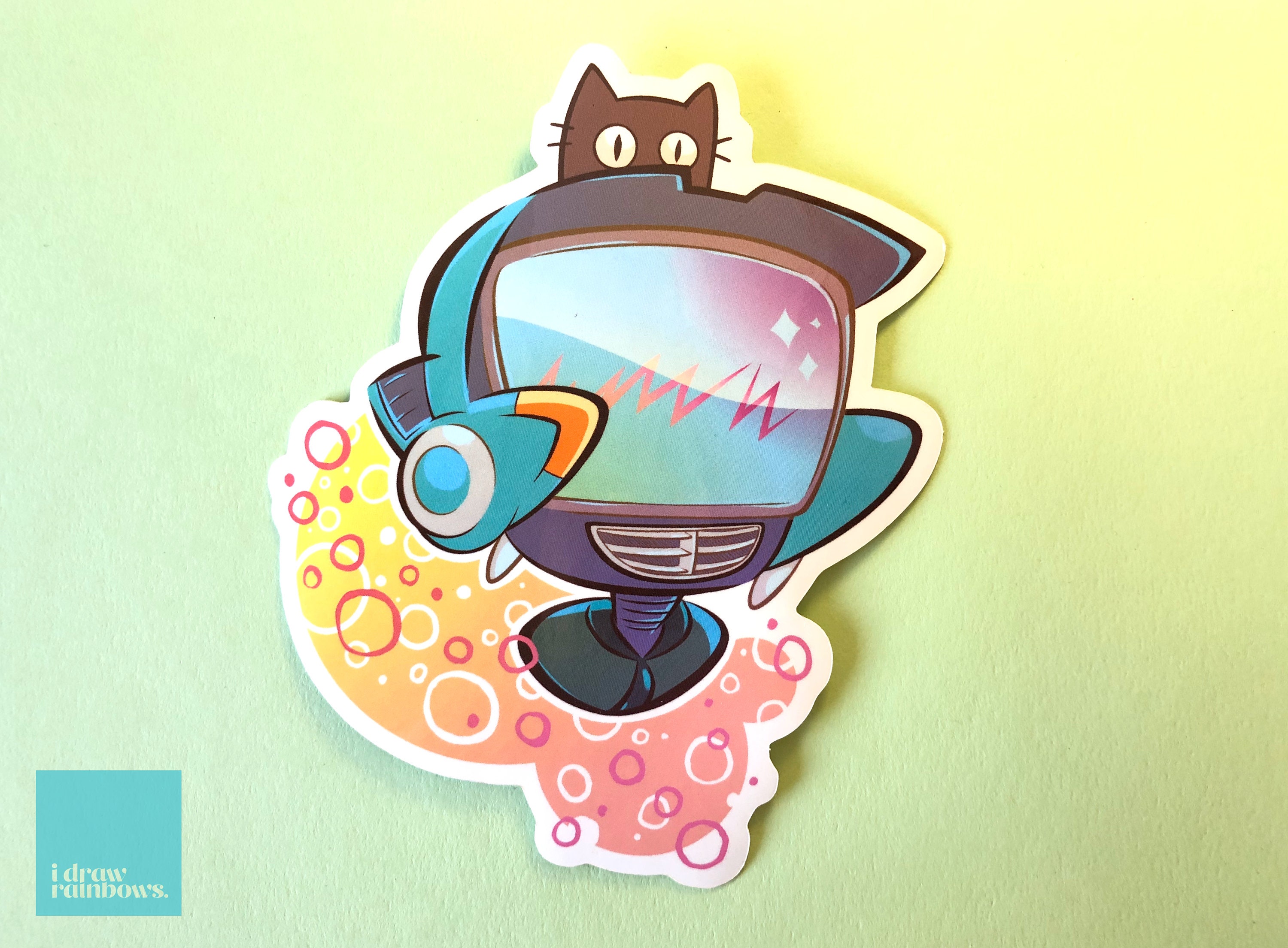 FLCL Fooly Cooly Canti Vinyl Sticker