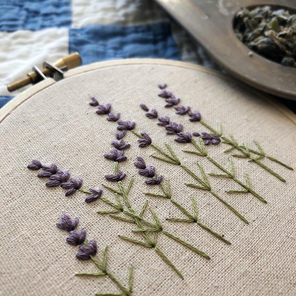 Lavender Fields pattern