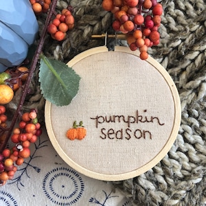 Pumpkin season pattern