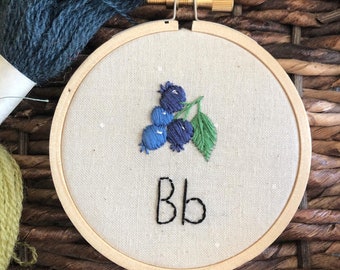 Bb Blueberry pattern