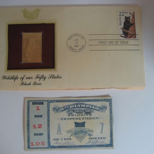 Olympische Spiele 1932 Los Angeles Schwimmticket Plus Extra