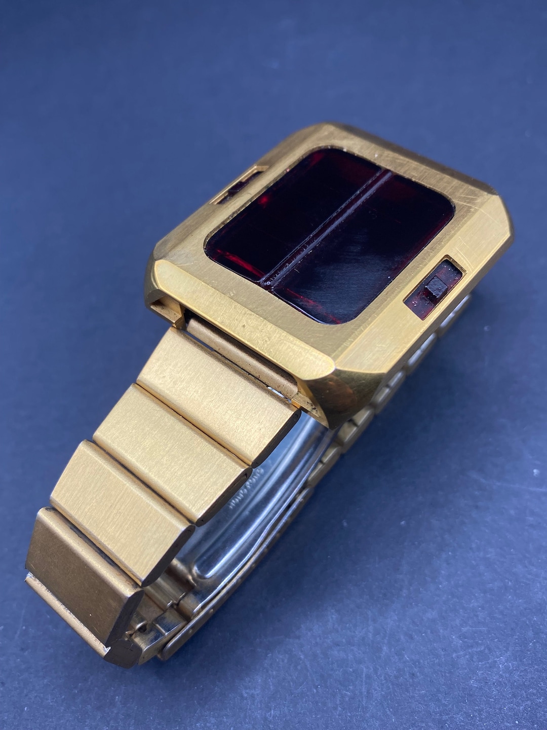 Vintage SYNCHRONAR Ragen Riehl Sunwatch LED Watch - Etsy