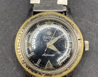Zodiac - Sea Wolf Stainless Automatic Diver Watch