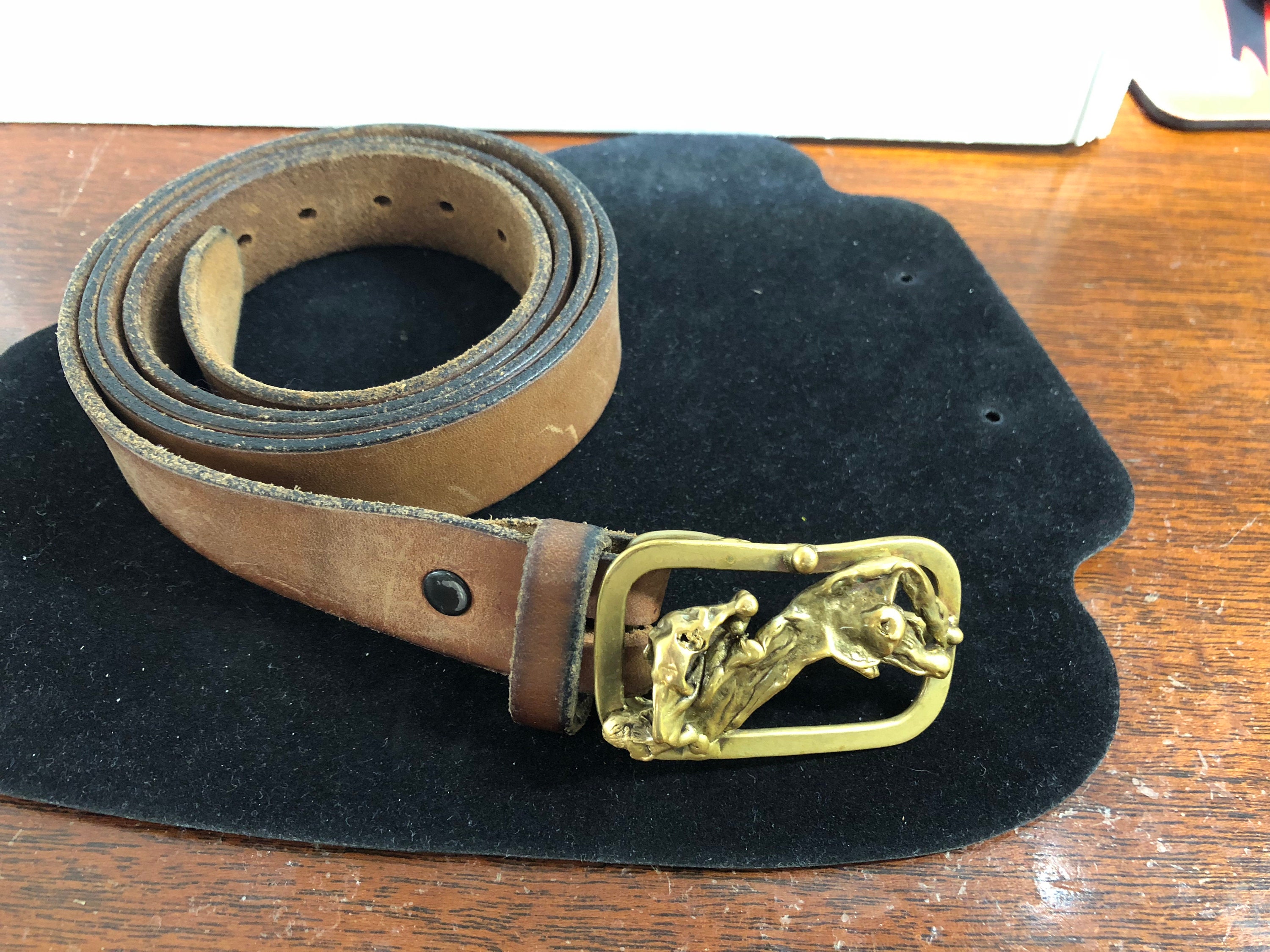 Another Very Nice Artisan Belt Buckle Hand Made Signed  display picture 3