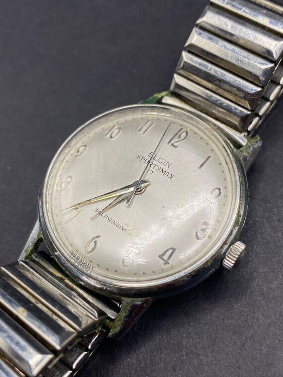 Vintage Elgin Sportsman Watch 17 Jewel