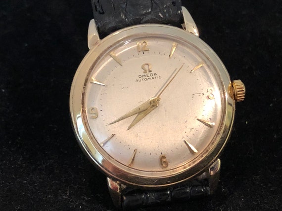 14k Solid Gold Vintage Omega Watch 
