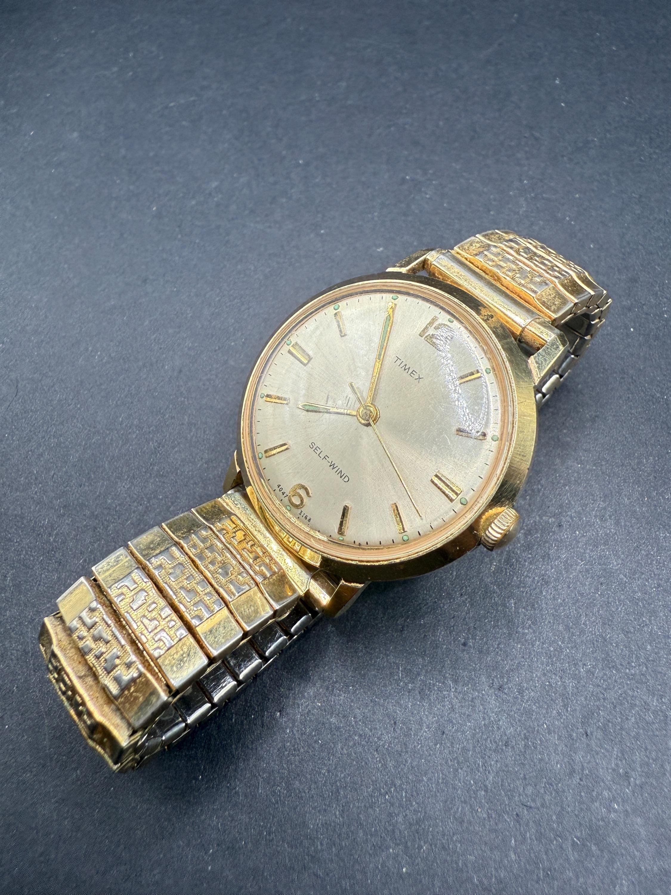 Vintage Timex Self Winding - Etsy