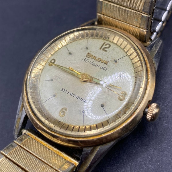 Vintage Bulova 30 Jewels Self Winding Watch