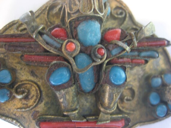 Vintage Brooch India Probably hand made - image 2