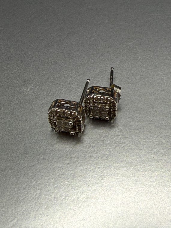 10k Solid Gold Earrings View 2