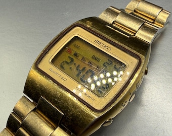 Reloj LCD Seiko vintage