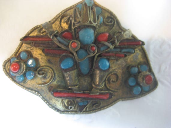 Vintage Brooch India Probably hand made - image 1