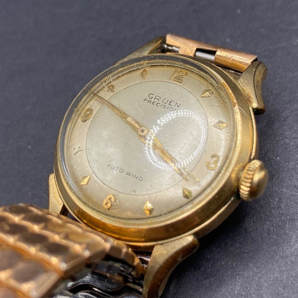 Vintage Gruen precision autowind watch