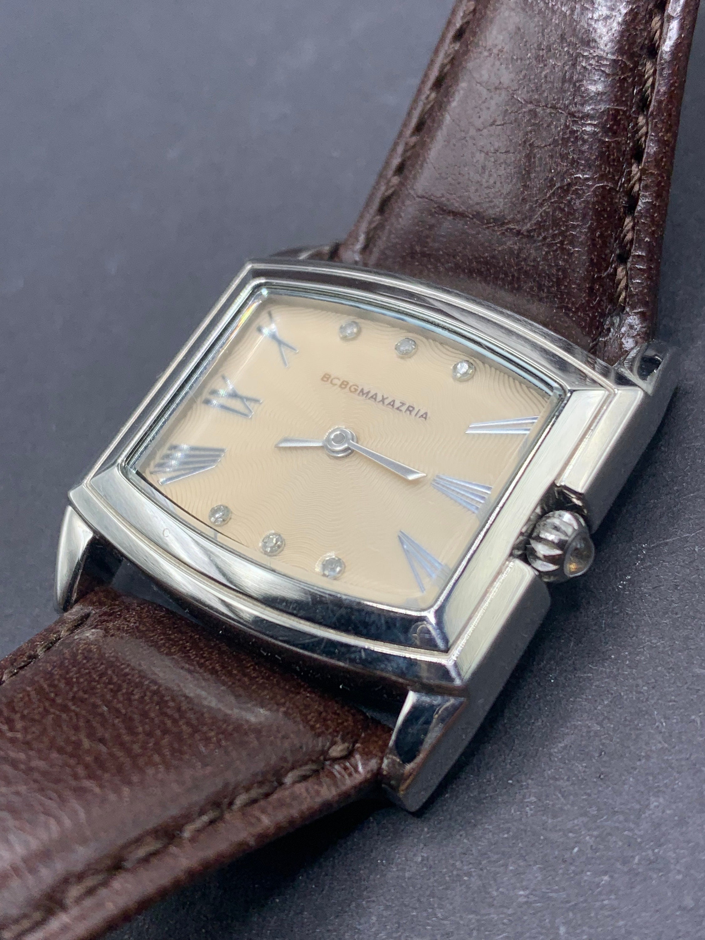 Ladies Bcbg Maxazria Diamond Watch Needs Battery - Etsy