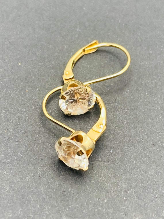 14K Gem Stone Earrings