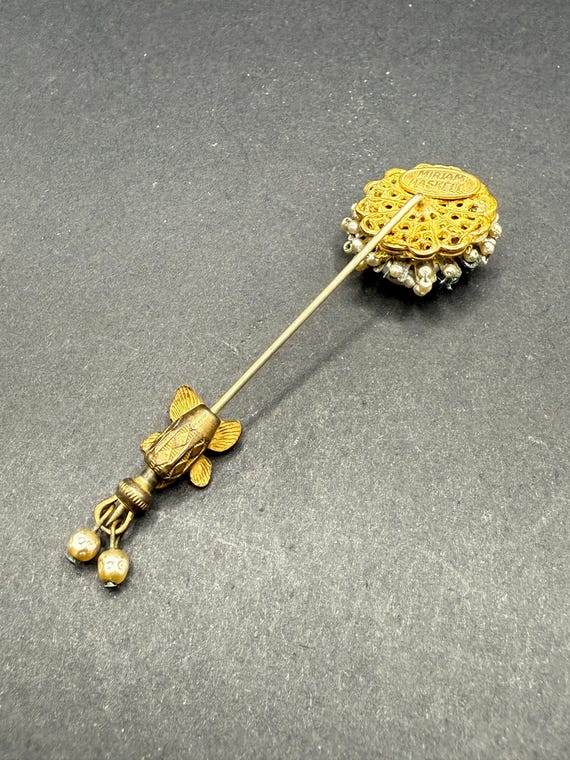 Miriam Haskell Brooch - image 2