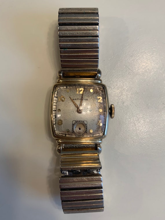 Vintage Hamilton Watch, Yellow Gold Filled