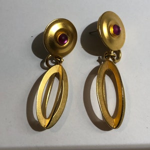 Vintage DINA PANAGOPOULOS Earrings