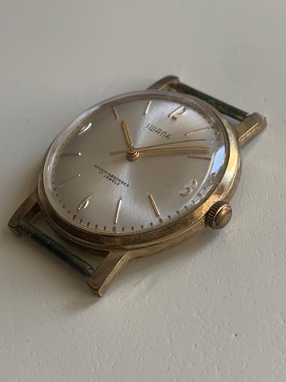 Rare Vintage Swank Watch Very Thin