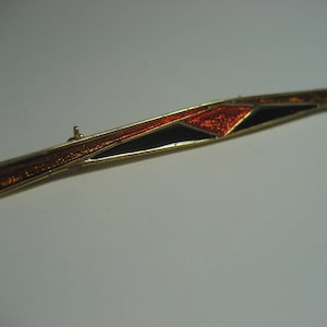 Vintage Signed CADORO Art Deco Style Brooch Pendant