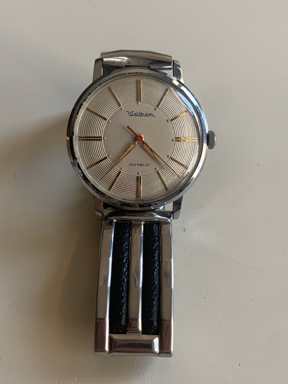 Rare Vintage Waltham Watch Very Thin - image 1