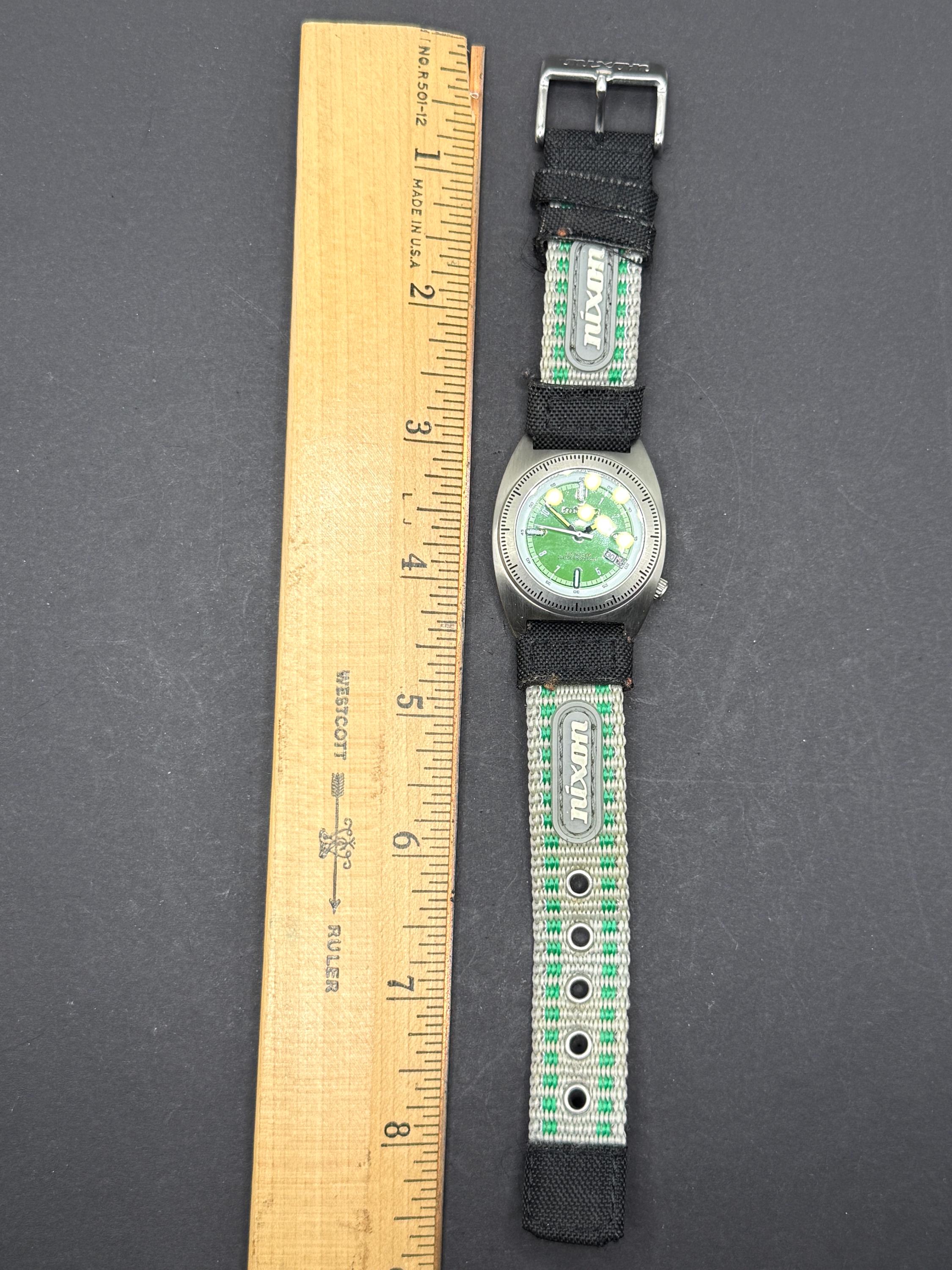 Green Nixon Watch - Etsy
