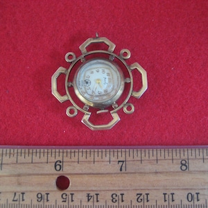Vintage Beautiful Milos Necklace Watch in the form of a Cross