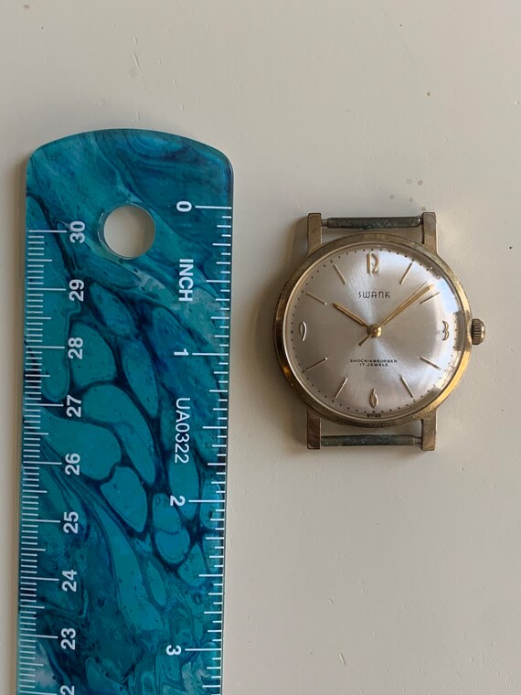 Rare Vintage Swank Watch Very Thin - Etsy