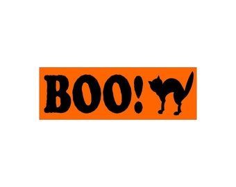 Boo Stencil, Halloween Stencil, Holiday Stencil, Sign Stencil, Reusable Stencil