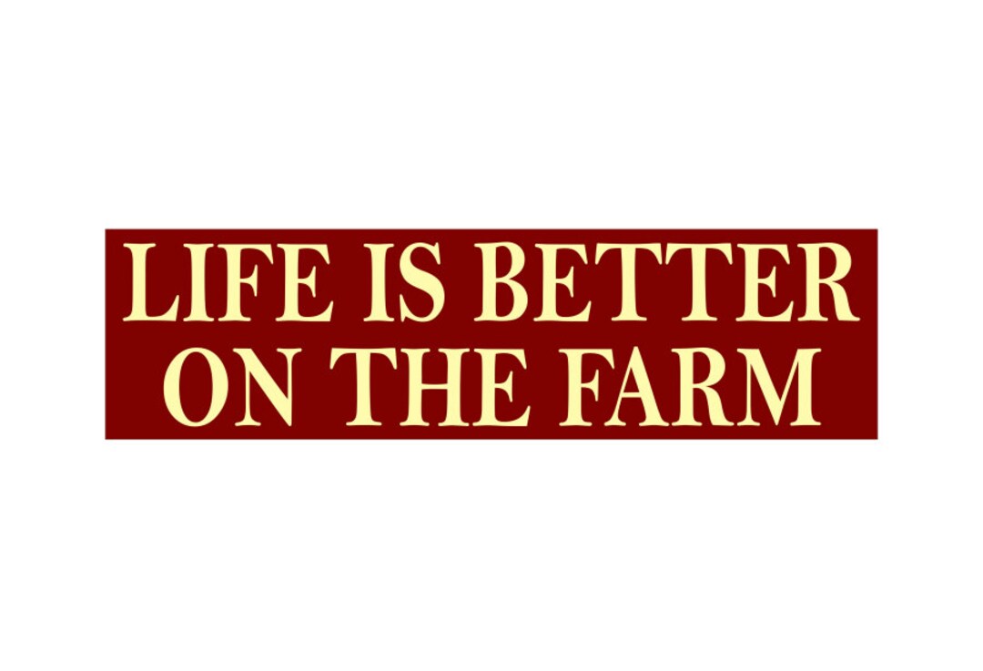 STENCIL Life is Better on the Farm 6 X 22 Make Your Own Sign, Sign Stencil, Crafts, DIY