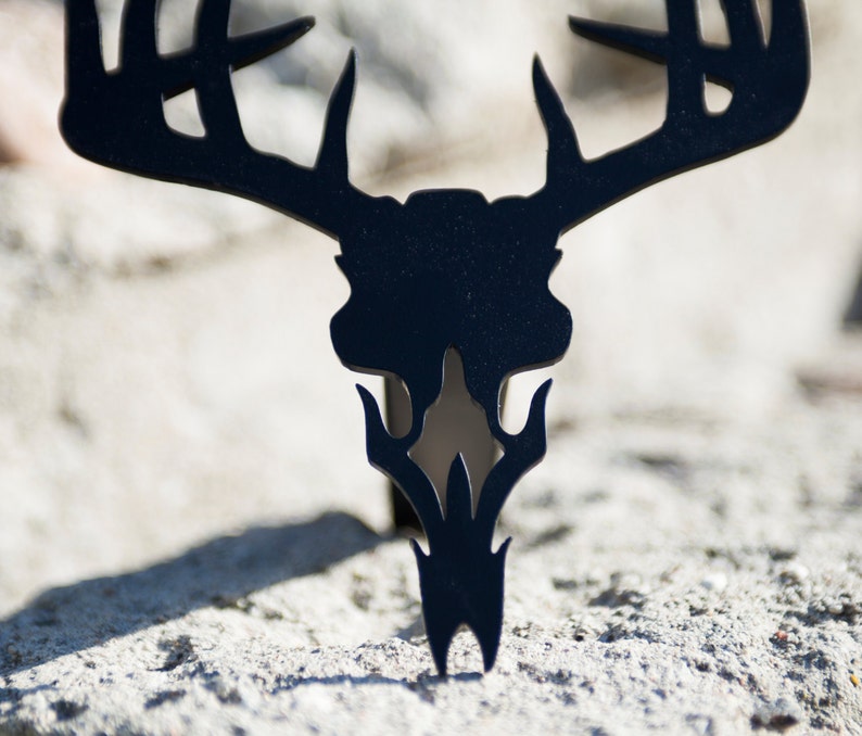 Trailer Hitch Cover Deer Skull