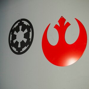 Rebel Alliance Crest - Metal Shop Sign