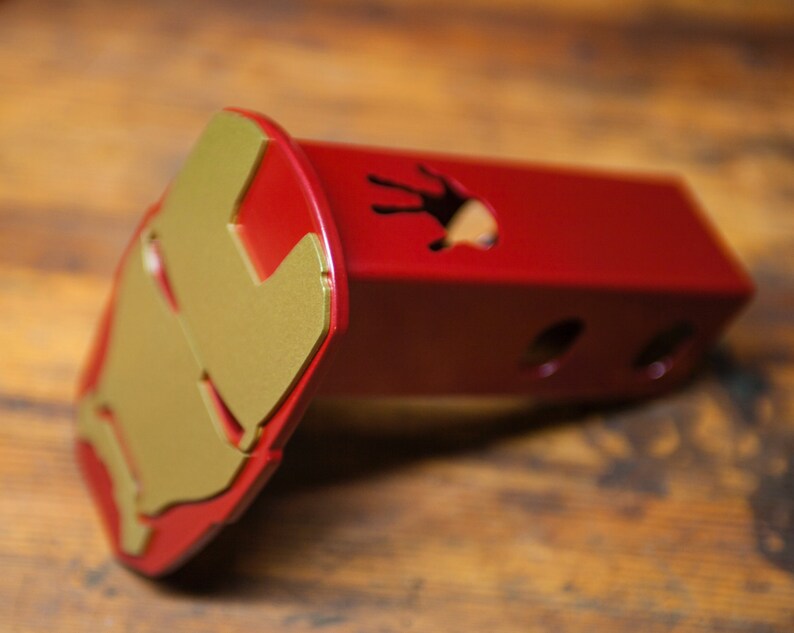 Iron Man Trailer Hitch Cover Etsy