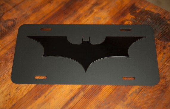"The Dark Night" Batman custom novelty license plate 6"x12" 