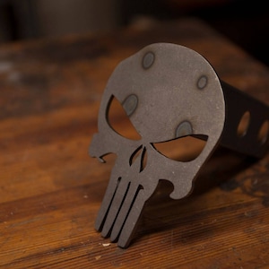 Punisher - Raw - Trailer Hitch Cover