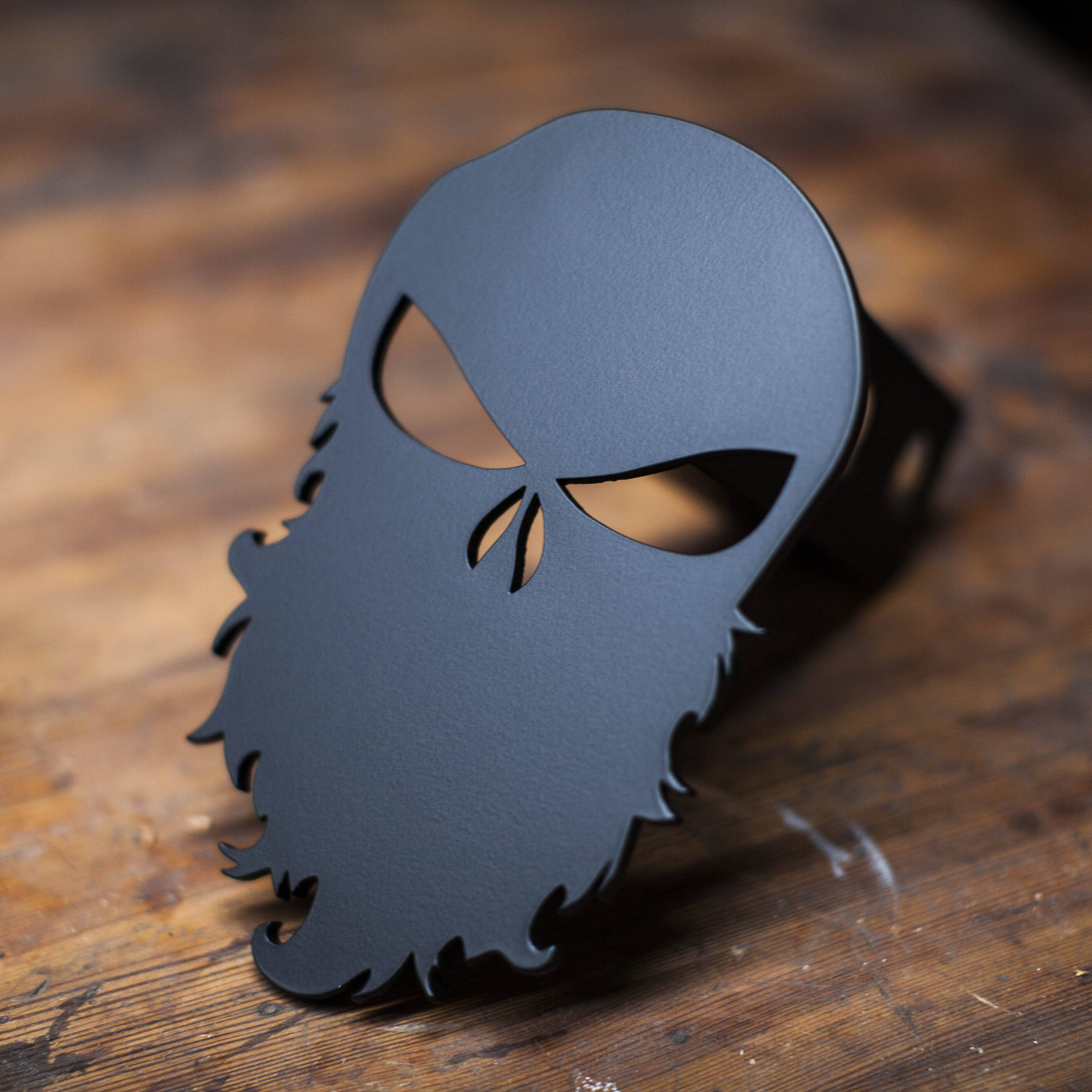 Punisher Bearded Trailer Hitch Cover Etsy
