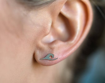 アクセサリー Petit Wave PAIR Pierced Earrings ZS-20G-1-Pair-Heart-Stud-