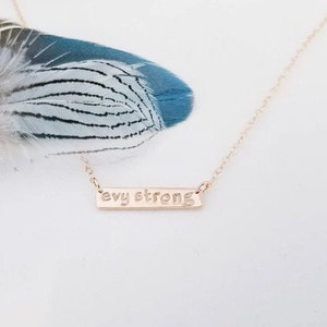 Custom name bar necklace; personalized necklace; bar necklace; custom jewelry; name necklace; gold bar necklace; layering necklace; for mom