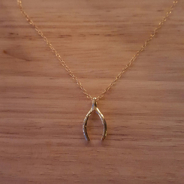 Wishbone Necklace - Etsy