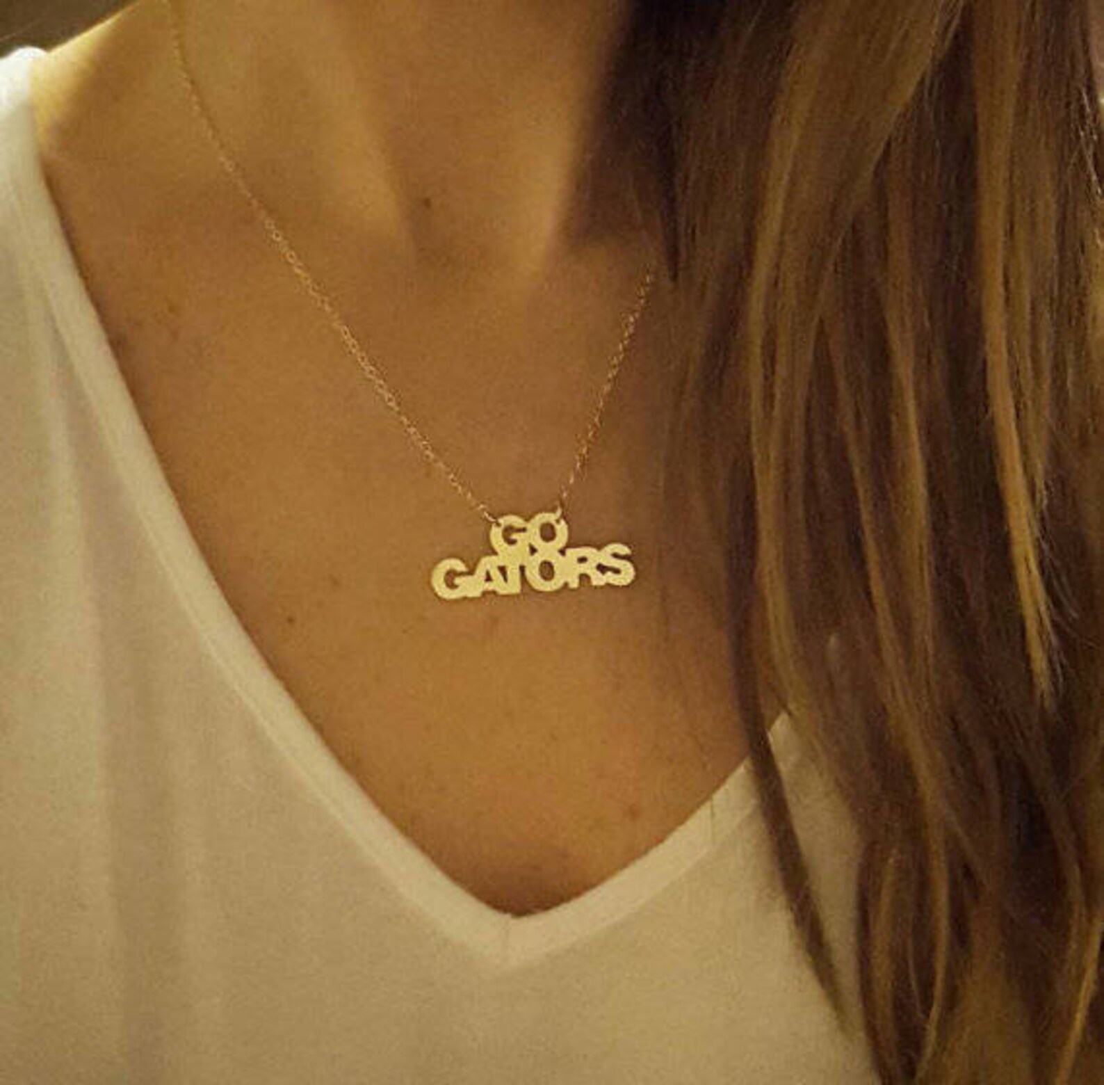 Custom School Necklace University Necklace College or Etsy