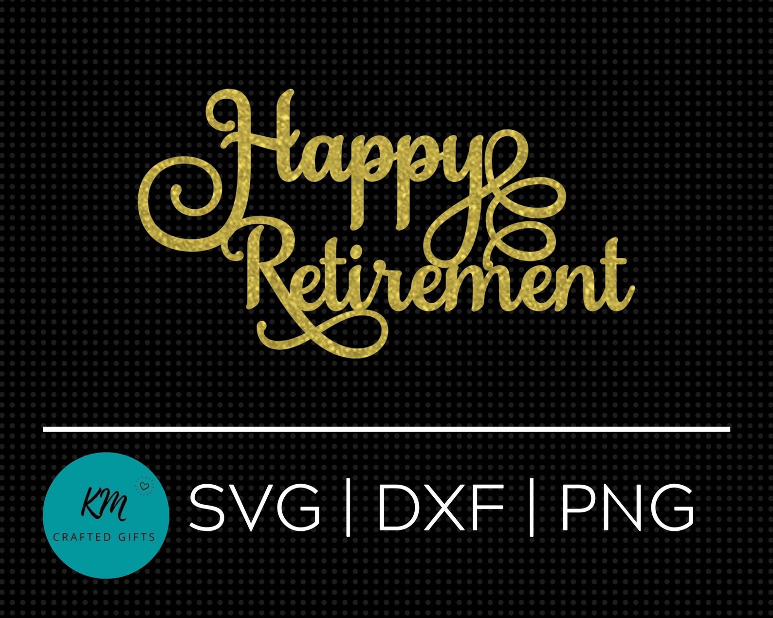 happy retirement cake topper svg file etsy