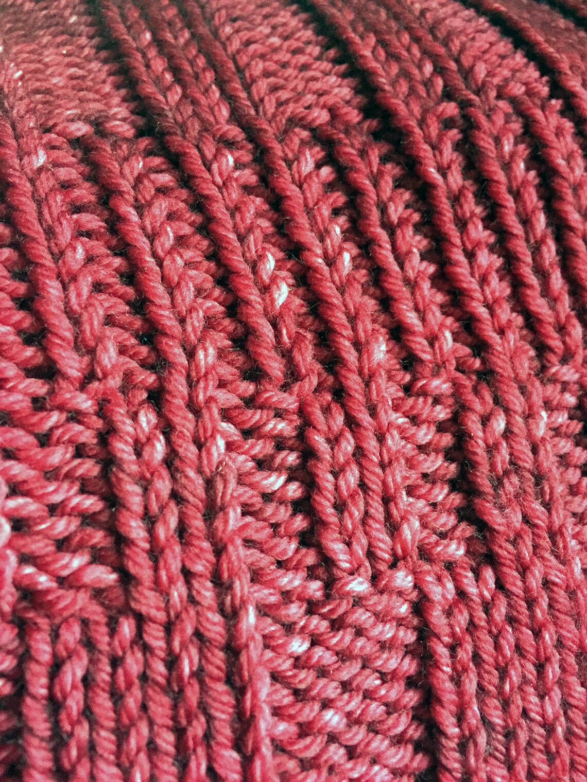 shawl jersey ribbed
