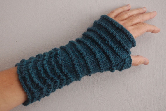 Fingerless Gloves Wrist Warmers Knitting Pattern Easy To Knit Fingerless Mittens Pdf Pattern Open Gloves No Finger Gloves Knit Glove