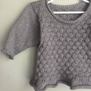 Baby Sweater pattern to knit, Knitting pattern, Toddler sweater to knit, Baby knitting pattern, Baby Sweater, Toddler knitting pattern