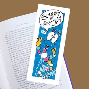 Bingo Dino DNA bookmark